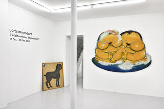 There once was Immendorff, installation view