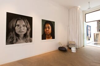 Chuck Close at The Merchant House, installation view