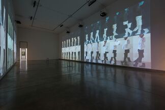 Bruce Nauman: Contrapposto Studies, I through VII, installation view