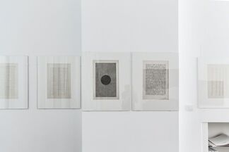“21 of the Most Beautiful Drawings”: Jan Schoonhoven and Henk Peeters, installation view
