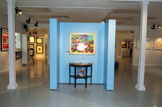 Peter Max Exhibition: Celebrating Life In Color, installation view