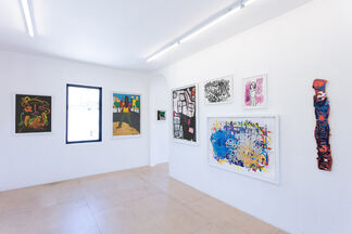 Vibrant, 16 artists from Creative Growth, installation view