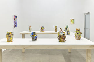 Sharif Farrag: Drawings and Vessels, installation view