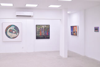 Chaar Aurtein, Chaar Kahaniyaan, installation view
