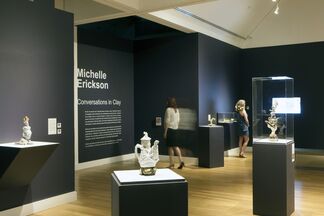 Michelle Erickson: Conversations in Clay, installation view