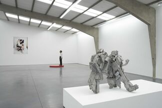 A Show, Inside Out (Outdoor Sculptures), installation view