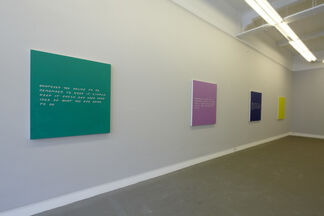Meg Cranston & John Baldessari – Keep it Simple. Keep it Fresh., installation view