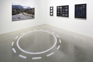 Failing to Distinguish Between a Tractor Trailer and the Bright White Sky, installation view