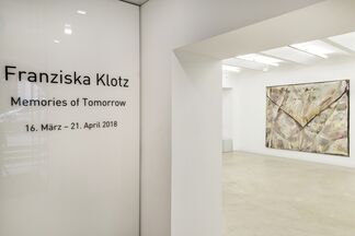 Franziska Klotz: Memories of Tomorrow, installation view