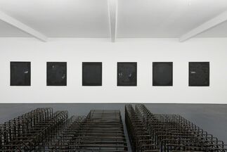 Petros Moris:  Copies and Columns, installation view