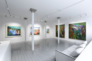 Sandro Chia: I Think Therefore I Paint, installation view
