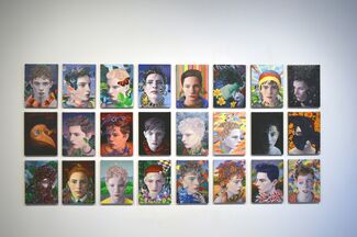 Ryan Martin : "37 Portraits of Julian Larach", installation view