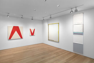 Painting/Object: Sarah Crowner, N. Dash, Sam Moyer, Julia Rommel, Erin Shirreff, installation view
