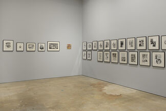 Drawing for Print: Mind Fucks, Kultur Klashes, Pulp Fiction & Pulp Fact by the Illustrious R. Crumb, installation view