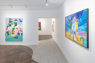 Over the Influence at Art Central 2020, installation view