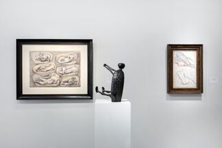 Henry Moore: Influences and Influenced, installation view