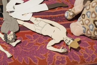 Eleanor Antin: I wish I had a paper doll I could call my own..., installation view