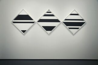 Ward Jackson: Black & White Diamonds 1960s, installation view