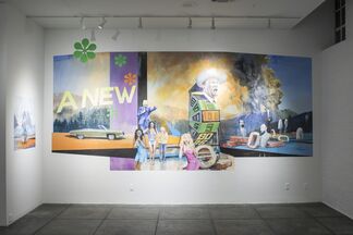 Oscillation: An Exhibition About Painting, curated by Dan Cameron, installation view