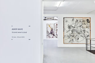 AMIR NAVE - To Give What is Due, installation view
