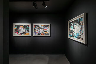 China Waterprint Woodcut Youth Program - 2021 Annual Exhibition, installation view
