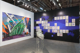 P.P.O.W at The Armory Show 2019, installation view