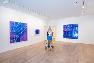 Almost Blue, installation view