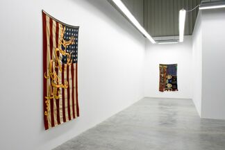 Whatever We had to Loose We Lost, and in a Moonless Sky We Marched, installation view