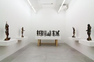 Yuji Honbori, Fujin Raijin, installation view