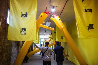 Adrian Yu of Offline Projects Presents YELLOW ON CANAL, installation view