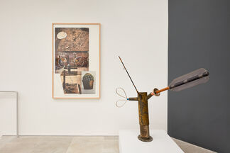 Robert Rauschenberg: Metal, Ink & Dye - late works from Captiva Island, installation view
