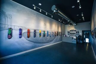 Ewkuks presents Art-Chemists SK8 Show, installation view