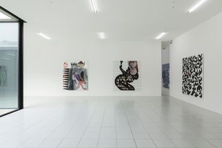 Charline von Heyl — Snake Eyes, installation view