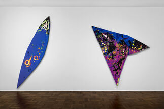 "Aaron Curry: Headspace", installation view
