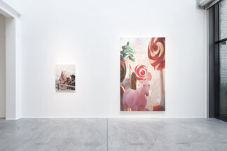 Will Cotton, The Taming of the Cowboy, installation view