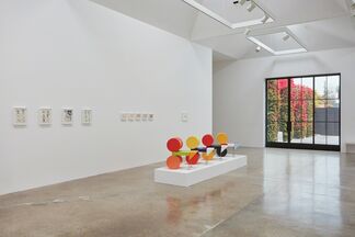 Peter Shire: Drawings, Impossible Teapots, Furniture & Sculpture, installation view