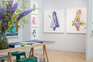 Lyndsey Ingram at London Original Print Fair 2019, installation view