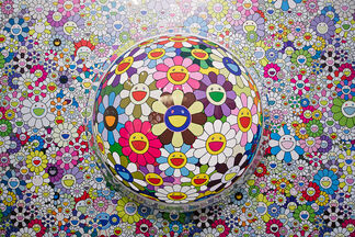 Takashi Murakami: Flower Balls, installation view