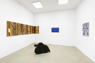 MAX HECHINGER | hand some paintings, installation view