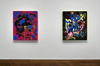 "Aaron Curry: Headspace", installation view