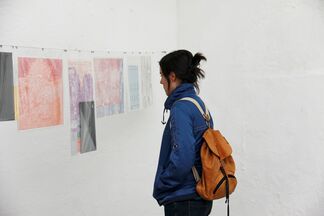 Drawings to mishap / Rodrigo Canala and Oscar Pérez, installation view