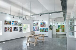 When Africa Meets Mauritius, installation view