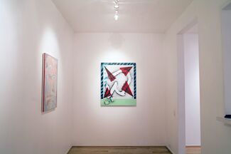 I Saw Red, installation view
