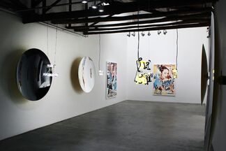 Medios Sin Fin : Charlie Anderson + Camilo Matiz, installation view