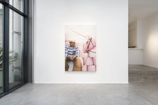 Will Cotton, The Taming of the Cowboy, installation view