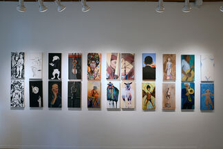 The Small Works Show, installation view