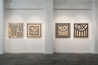 André Azul, installation view