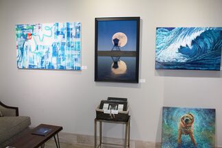 Blue Me Away and Summer Small Works Show, installation view