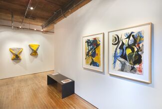 Lynda Benglis: Prints & Cast Paper from the 1970's - 2000's, installation view