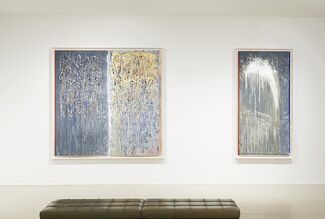 Pat Steir: Hand-Painted Monotypes, installation view